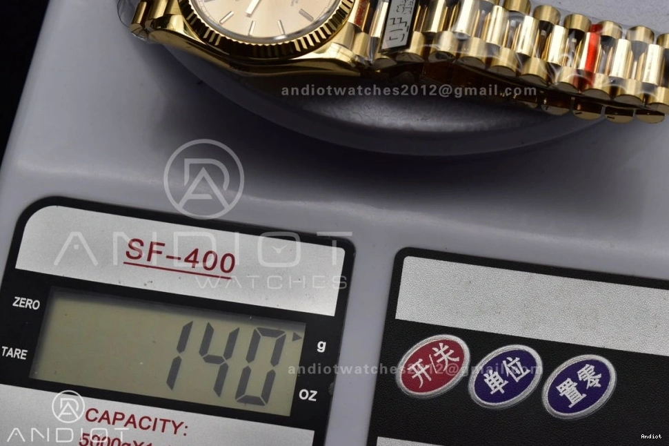 President QF Dial V5 Weight) 36 YG Bracelet Best 904L DayDate vr3255 Edition Gold Steel (Gain on 0201
